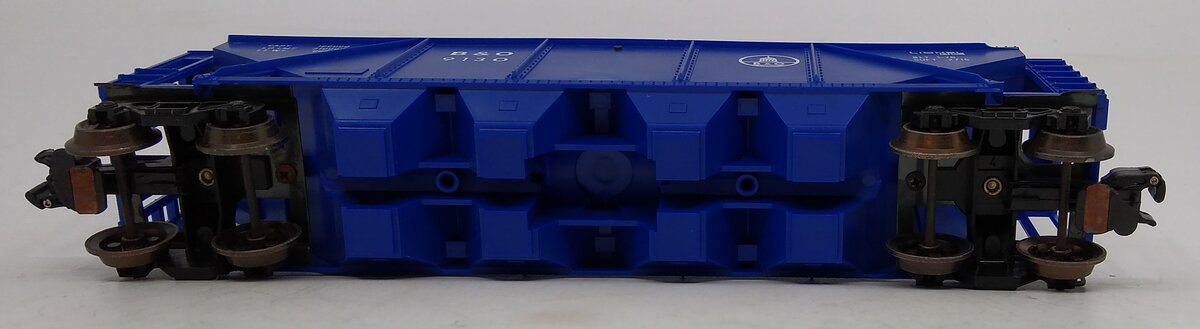 Lionel 6-9130 O Gauge Baltimore & Ohio Blue Quad Hopper Car