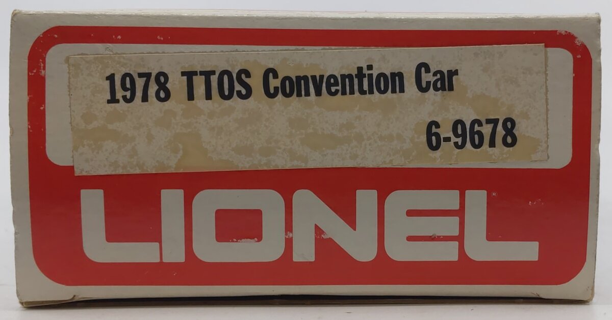 Lionel 6-9678 O Gauge TTOS 1978 Hollywood Hi-Cube Boxcar