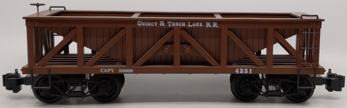 Delton 4251 G Scale Quincy and Torch Lake Hopper EX