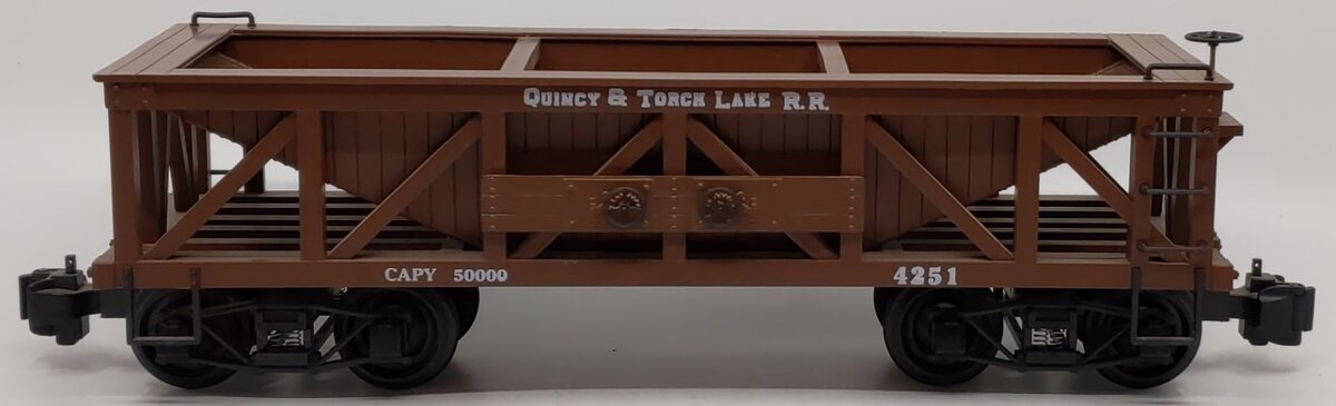 Delton 4251 G Scale Quincy and Torch Lake Hopper EX