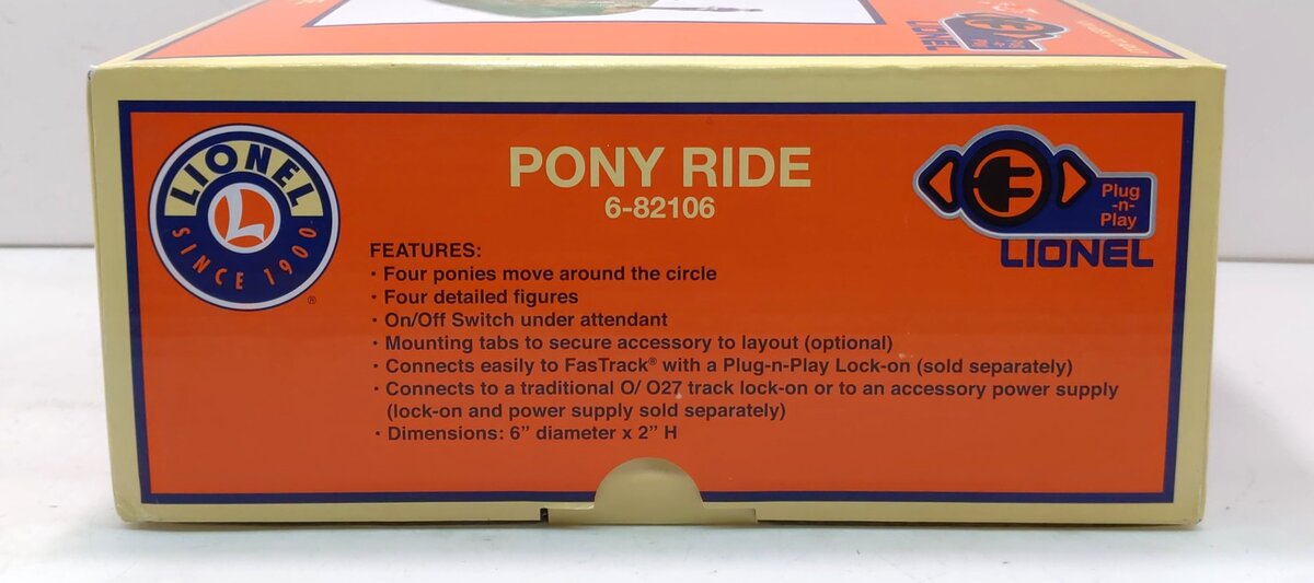 Lionel 6-82106 O Gauge Pony Ride
