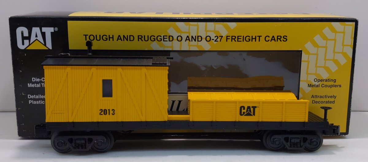 MTH 30-79364 O Caterpillar Crane Tender Car
