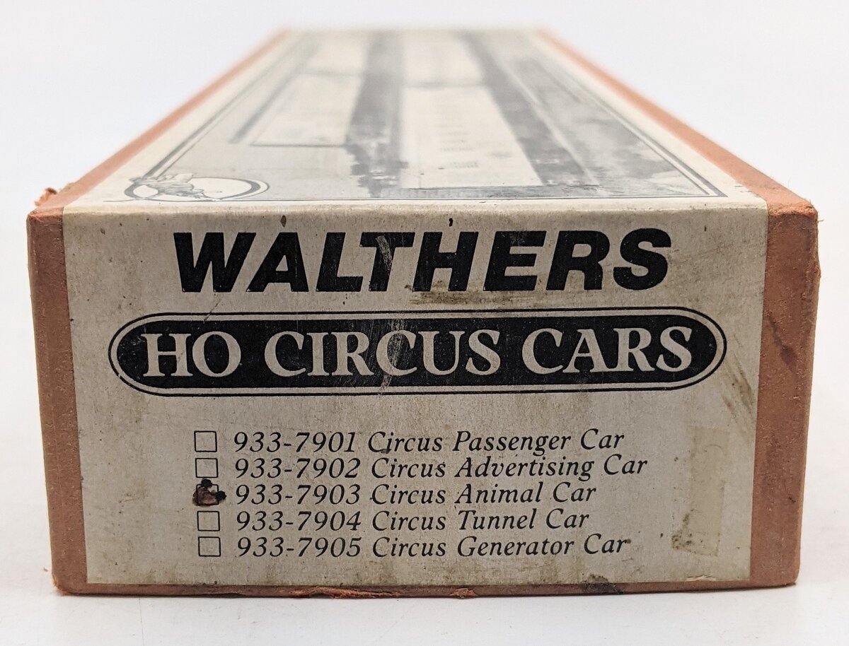 Walthers 933-7903 HO Circus Animal Car Special Limited Run July 1983 Kit