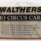 Walthers 933-7904 HO Scale Circus Tunnel Car Kit