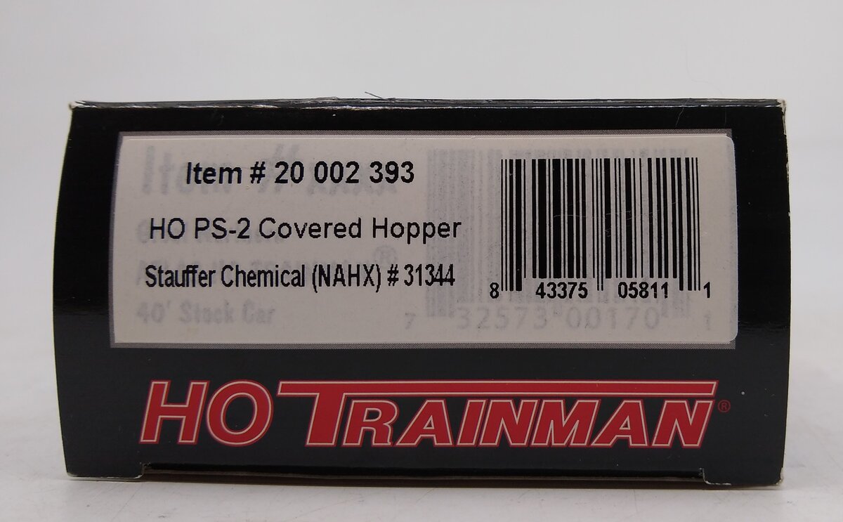 Atlas 20002393 HO Stauffer PS-2 Covered Hopper #31344