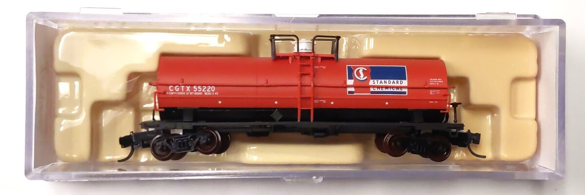 Atlas 43972 N Scale Std Chemical 11,000 Gallon Tankcar #55220