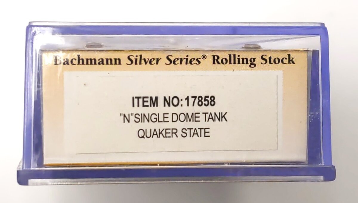 Bachmann 17858 N Quaker State ACF 36.5' 10,000 Gallon Single-Dome Tank Car
