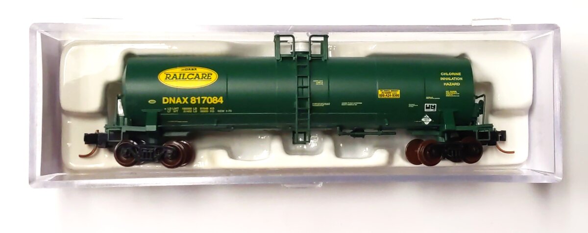 Atlas 50002389 N Dana Railcare DNAX ACF 17,360-Gallon Chlorine Tank Car #817084