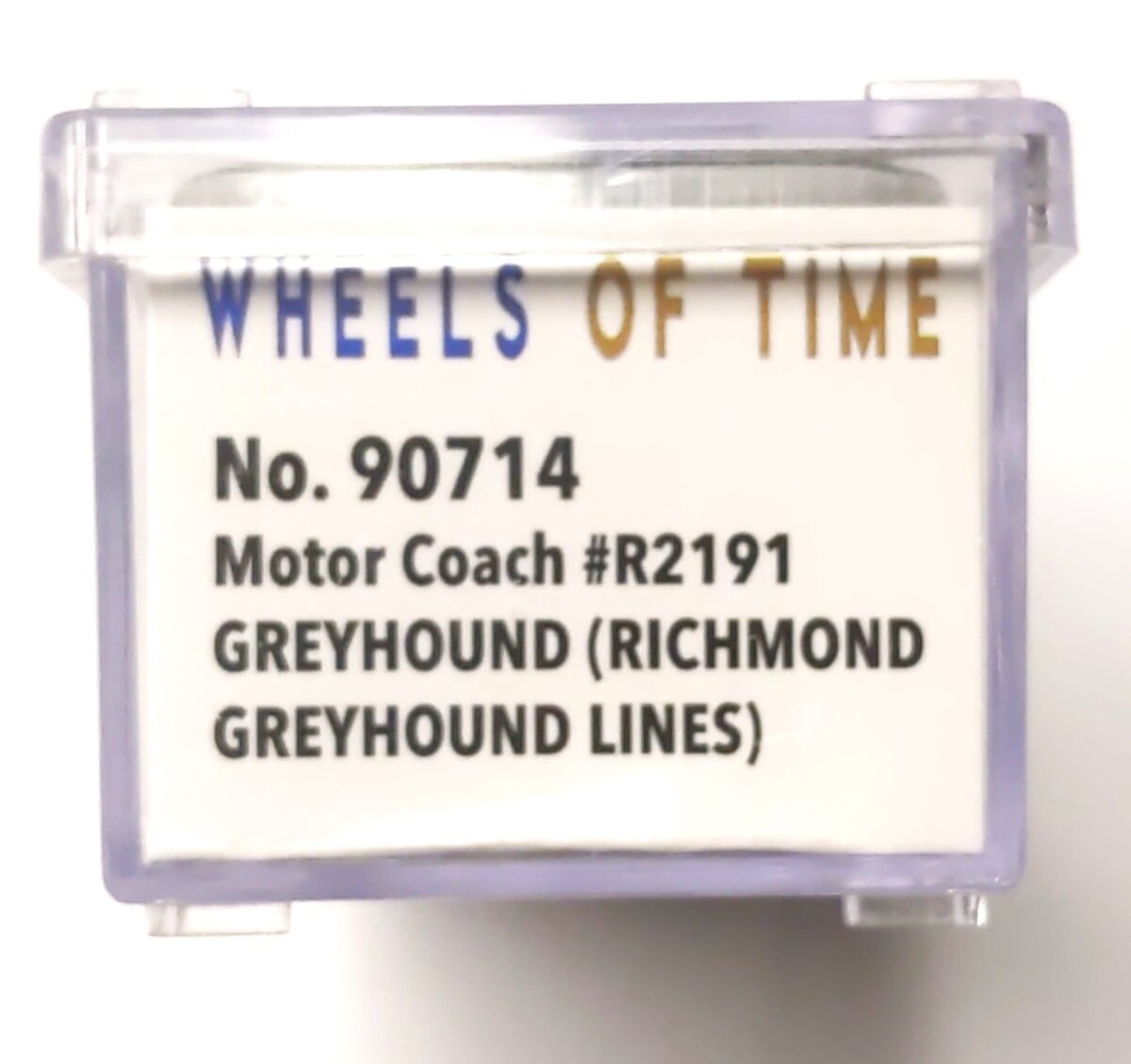 Wheels of Time 90714 1:160 N Motor Coach Greyhound #R2191