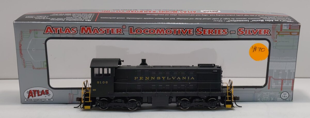 Atlas 10001475 HO Scale Pennsylvania Alco S2 Diesel Locomotive #9106