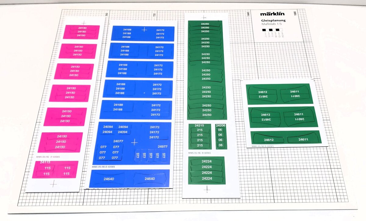 Marklin 02409 Magnetic Track Planning Game