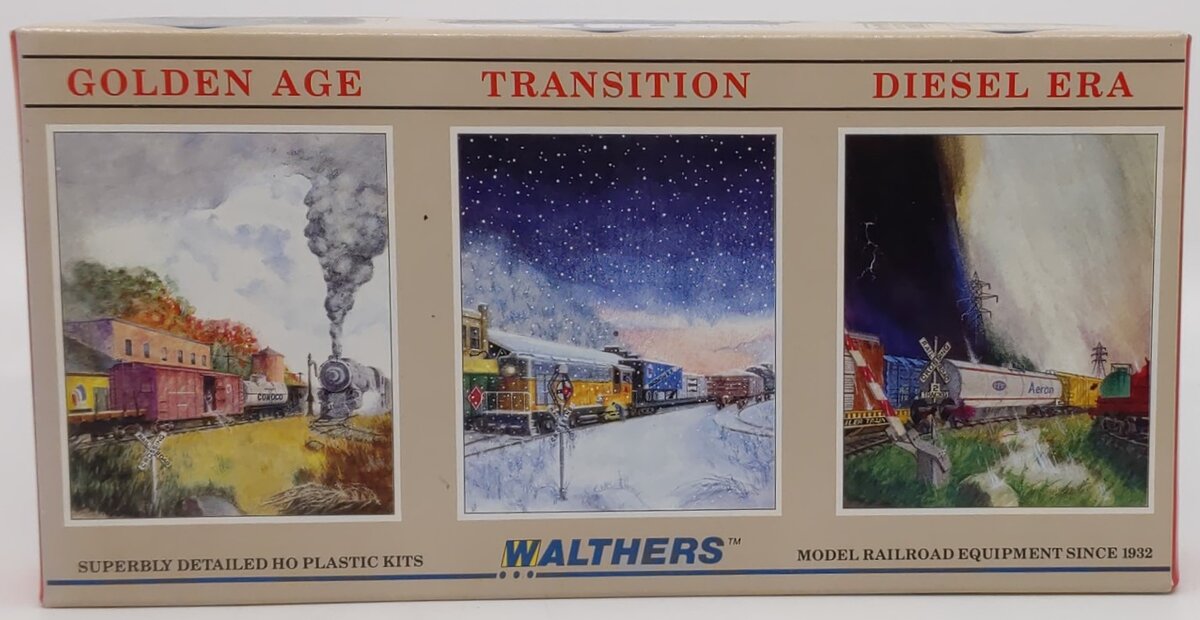 Walthers 932-2763 HO Great Northern 40' Stock Car with Dreadnaught Ends Kit