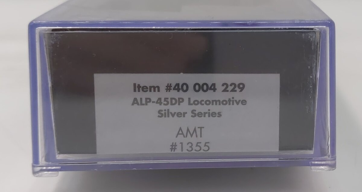 Atlas 40004229 N AMT ALP-45DP Silver Series Electric Locomotive #1355