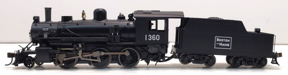 Bachmann 51811 HO Boston & Maine Alco 2-6-0 Steam Loco w/Sound & DCC #1360