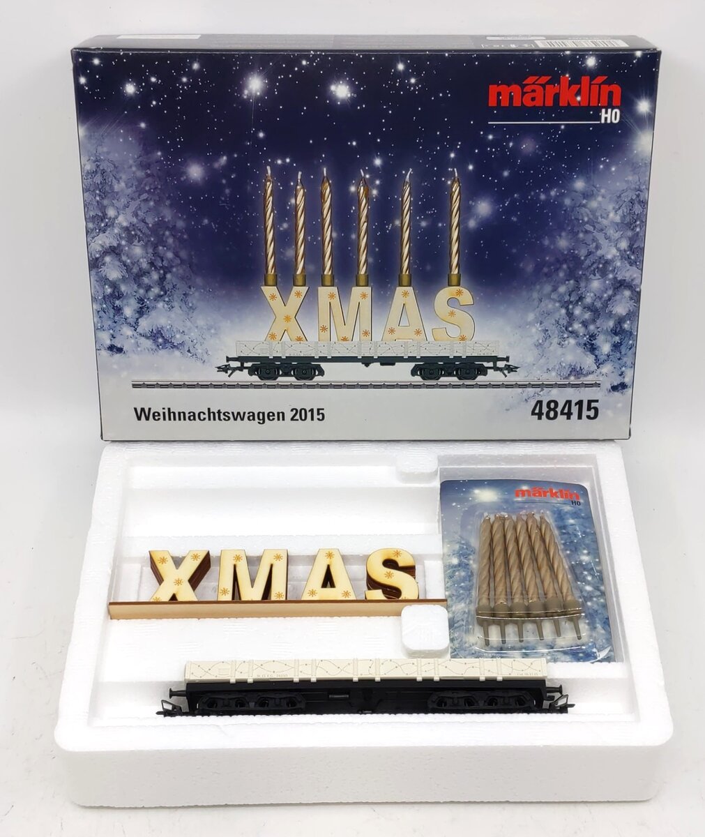 Marklin 48415 HO 2015 Christmas Car