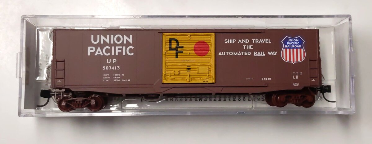 Micro-Trains 18000362 N Union Pacific 50' Boxcar #507413