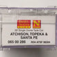 Micro-Trains 06500286 N ATSF 39' Single Dome Tank Car #98304