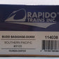 Rapido Trains 114038 HO Southern Pacific Budd Baggage-Dorm Car #3103