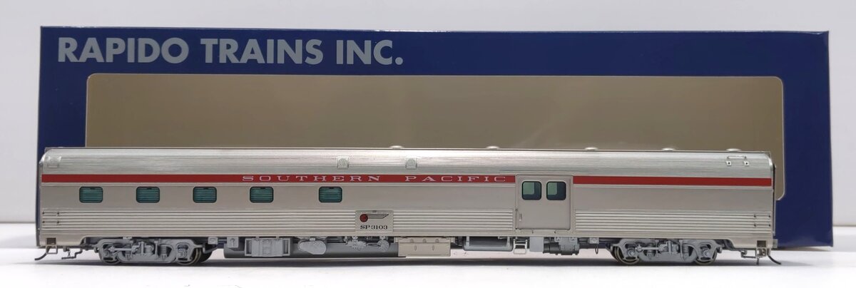 Rapido Trains 114038 HO Southern Pacific Budd Baggage-Dorm Car #3103