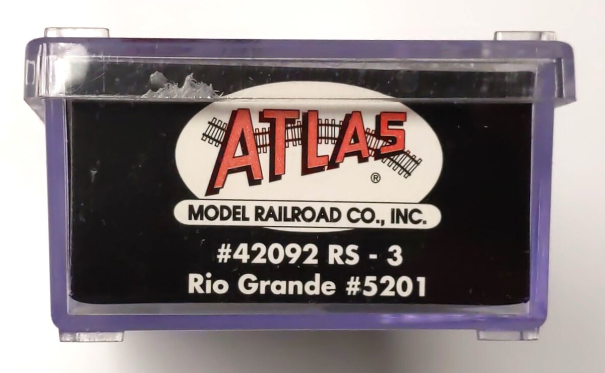 Atlas 42092 N D&RGW RS-3 Diesel Locomotive w/o Sound #5201