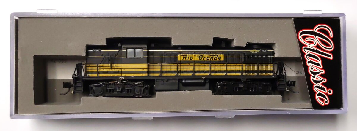 Atlas 42092 N D&RGW RS-3 Diesel Locomotive w/o Sound #5201