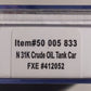 Atlas 50005833 N Scale Ferromex 31,000 Gallon Crude Oil Tank Car #412052