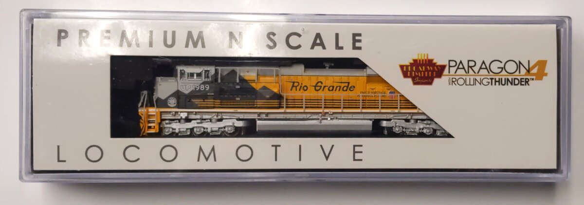 Broadway Limited 7034 N UP D&RGW Heritage SD70ACe Diesel Locomotive #1989