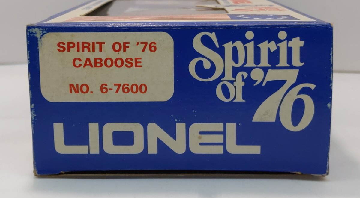 Lionel 6-7600 O Gauge Spirit of 76 N5C Porthole Lighted Caboose