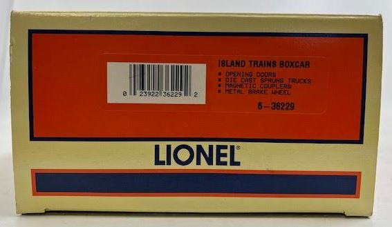 Lionel 6-36229 O Gauge Island Trains 20th Anniversary BoxCar