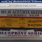 Branchline Trains 1316 HO Scale Morrell-Bacon 40' ACF/URTX Reefer Kit #71052 MT/Box