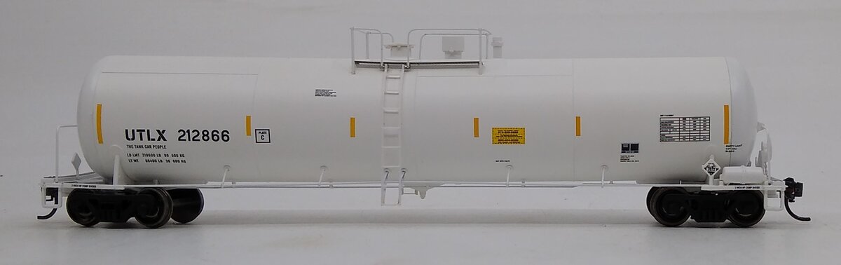Athearn 28263 HO UTLX RTR 30,000 Gallon White Ethanol Tank Car #212866