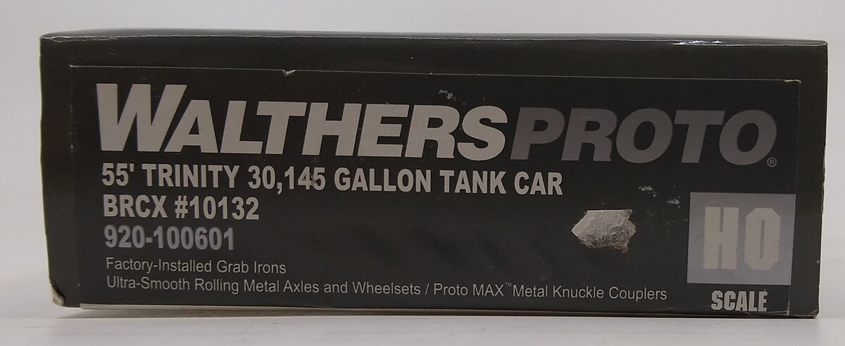 Walthers 920-100601 HO BRCX 55' Trinity 30,145-Gallon Tank Car #10132