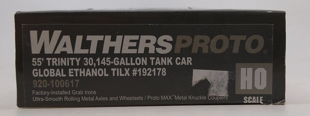 Walthers 920-100617 HO Global Ethanol 55' Trinity 30,145-Gallon Tank Car #192178