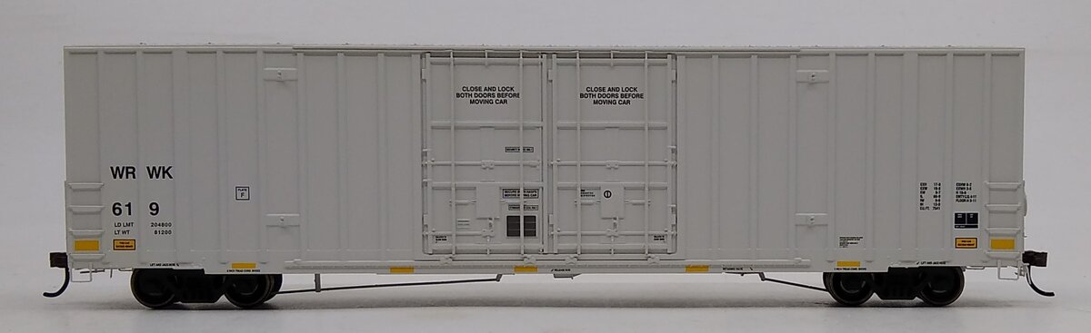 Athearn 75305 HO WRWK RTR 60' Gunderson Boxcar #619