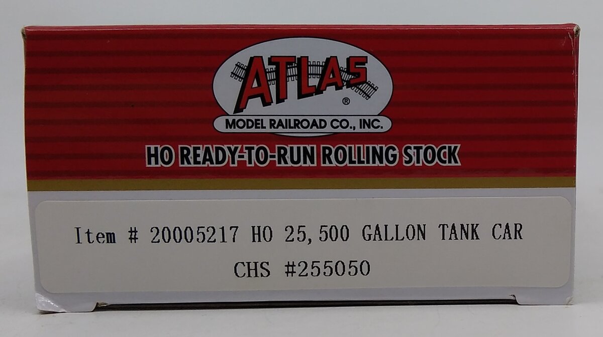 Atlas 20005217 HO CHS Trinity 25,500 Gallon Tank Car #255050