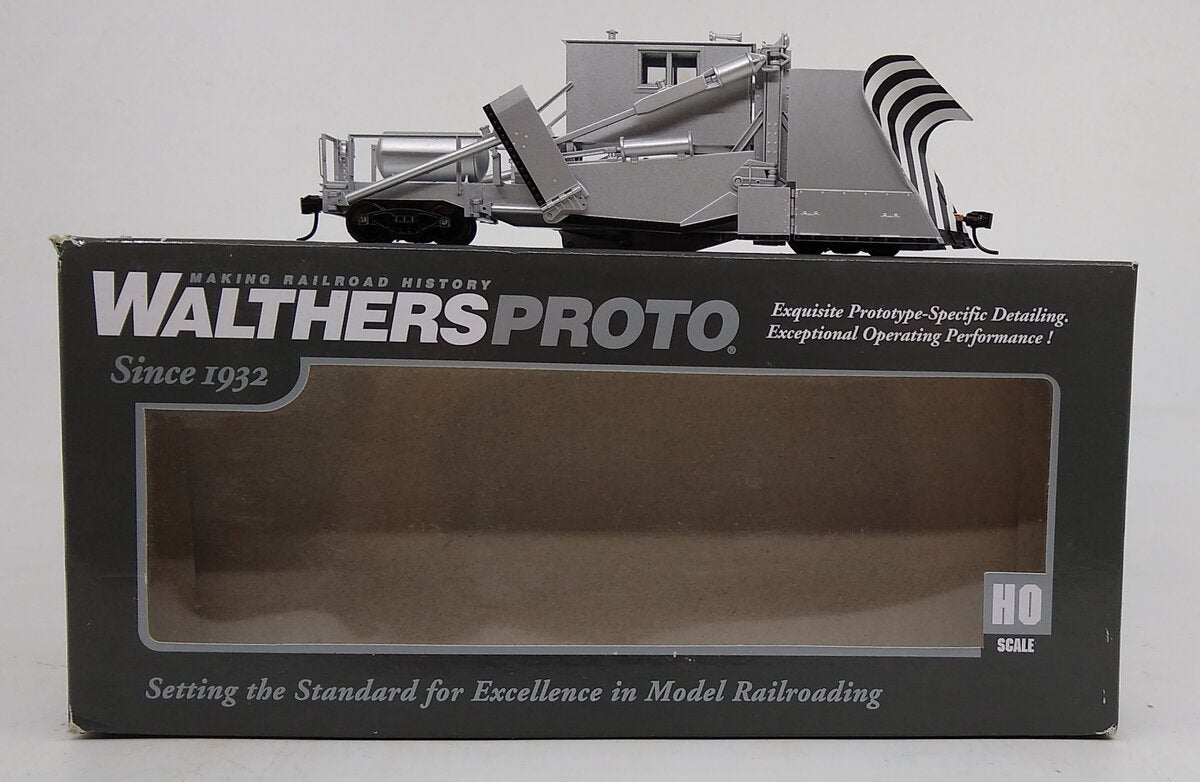 Walthers 920-110125 HO Painted/Unlettered Silver Jordan Spreader Ready to Run