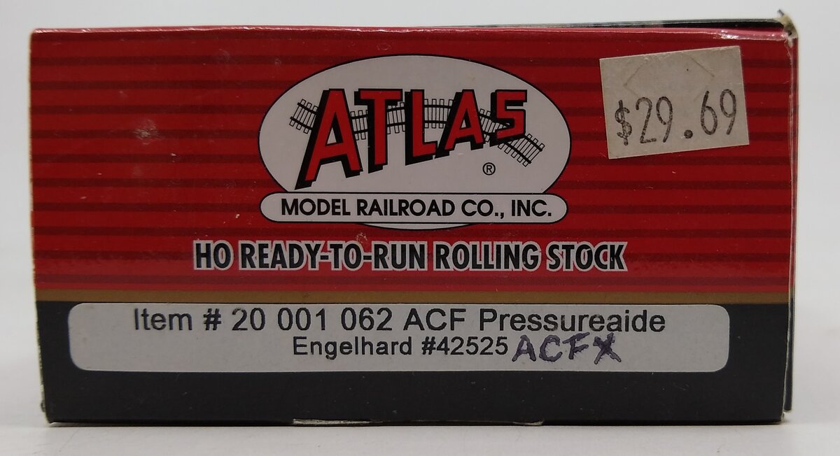Atlas 20001062 HO Engelhard ACF Centerflow Pressureaide Covered Hopper #42525