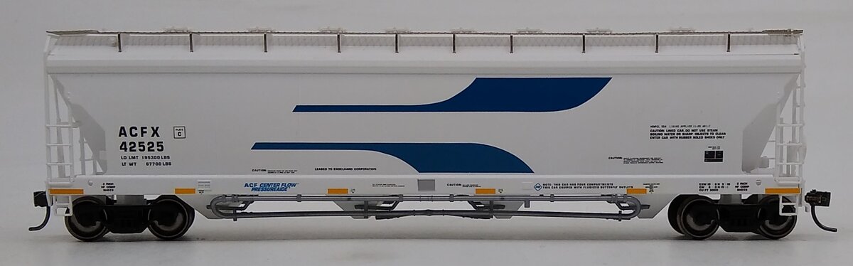 Atlas 20001062 HO Engelhard ACF Centerflow Pressureaide Covered Hopper #42525