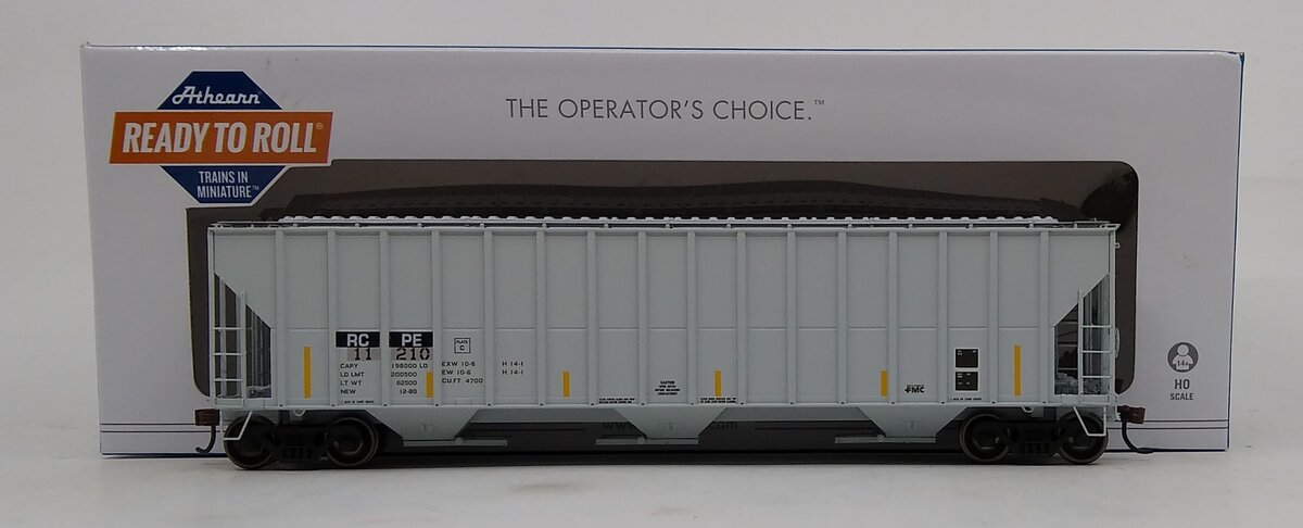 Athearn 82028 HO Rapid City,Pierre & Eastern RTR FMC 4700 Covered Hopper #11210