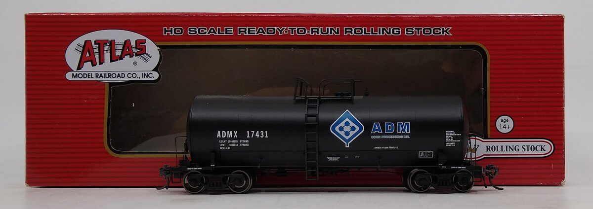 Atlas 20004985 HO ADM (Molecule) 17,600 Trinity Corn Syrup Tank Car #17431