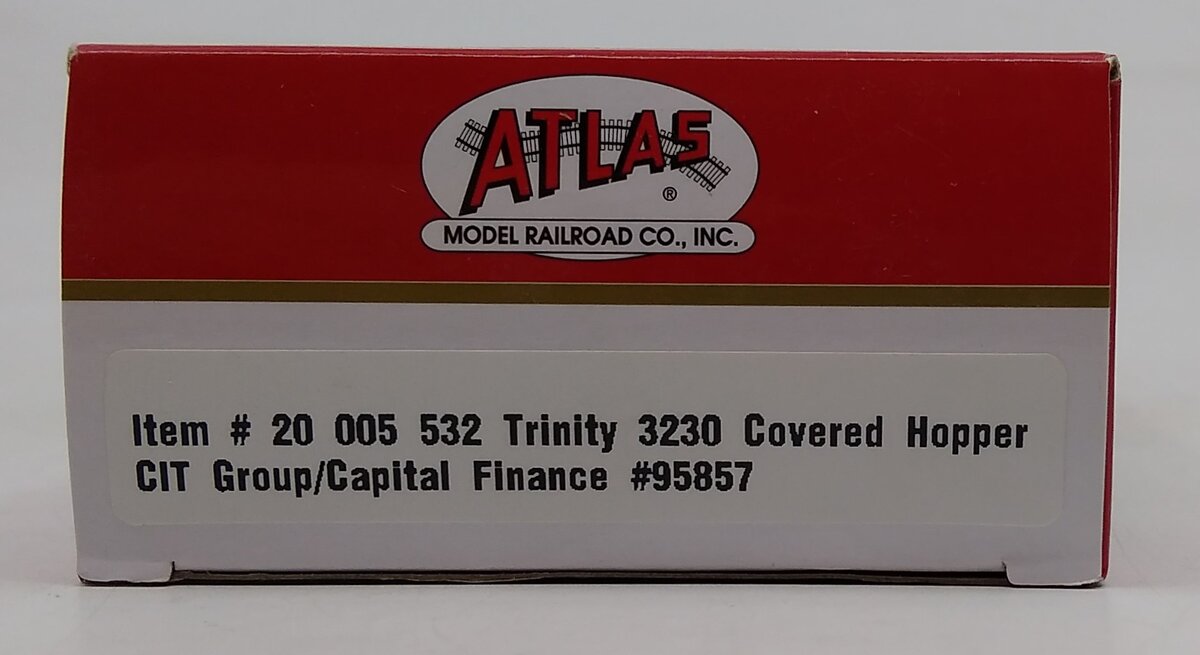 Atlas 20005532 HO CIT Group Capital Finance Trinity 3230 Covered Hopper #95857