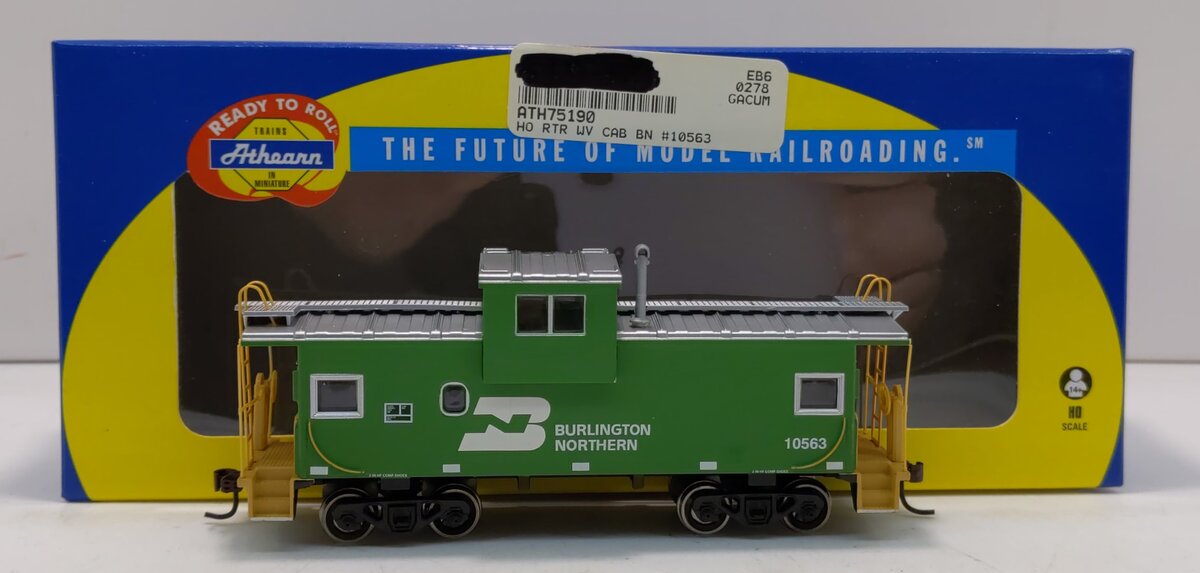 Athearn 75190 Burlington Northern Wide Vision Caboose #10563