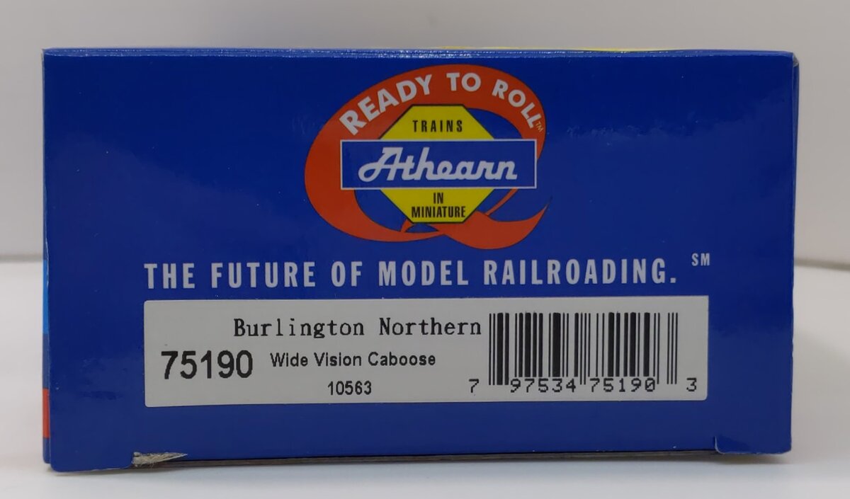 Athearn 75190 Burlington Northern Wide Vision Caboose #10563