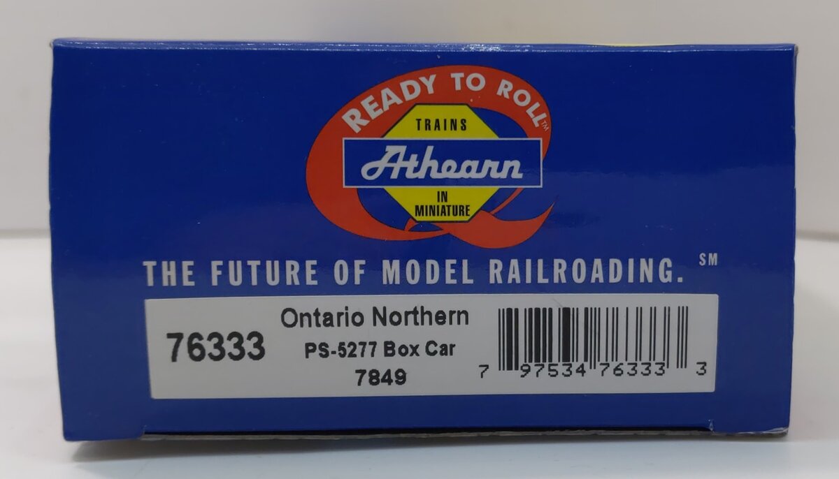 Athearn 76333 HO Scale Ontario Northland 50' PS-5277 Box Car #7849