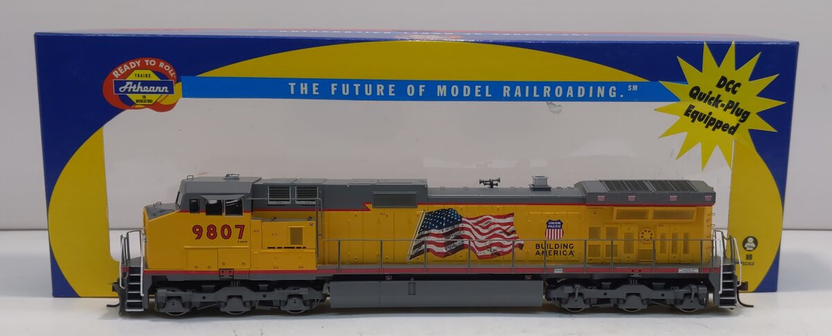 Athearn 79839 HO Union Pacific Dash 9-44CW Diesel Locomotive #9807