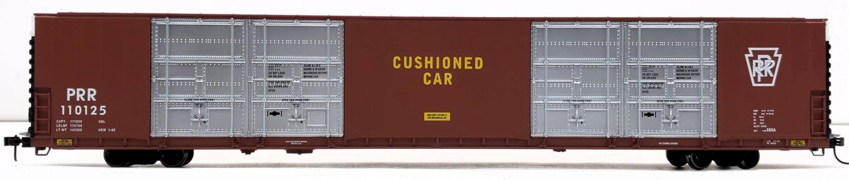 Walthers 35314 HO PRR 86' Hi-Cube Box Car 8-Door #110125