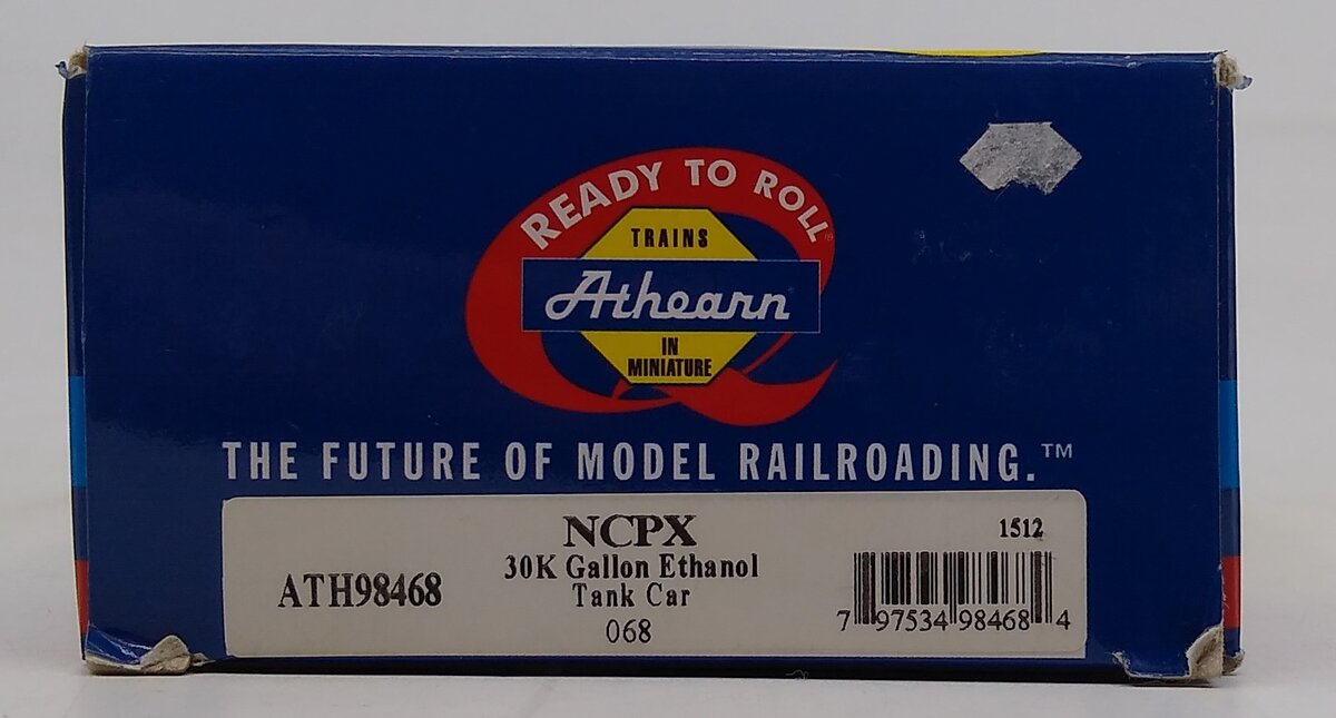 Athearn 98468 HO NCPX 30,000-Gallon Ethanol Tank Car RTR #068