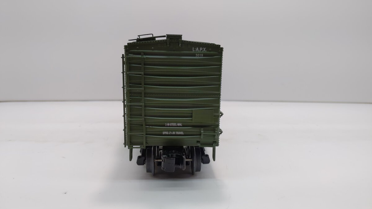 Lionel 6-82624 O Gauge Linde Union Carbide LAPX 40' PS-1 Boxcar #3019