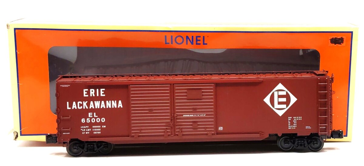 Lionel 6-17754 Erie-Lackawanna w/End Doors DD Boxcar