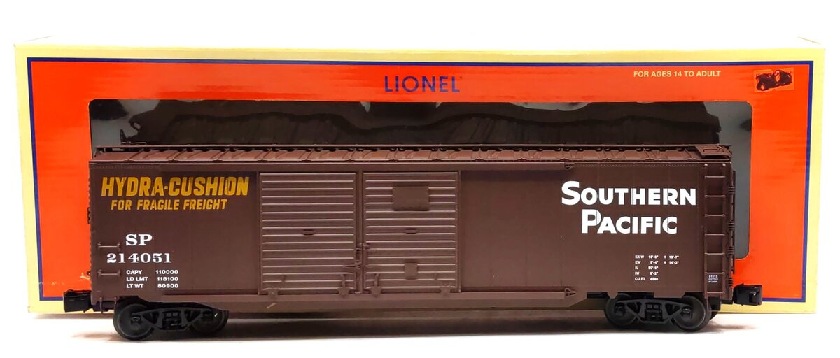 Lionel 6-81113 Southern Pacific Double Door Boxcar with End Doors